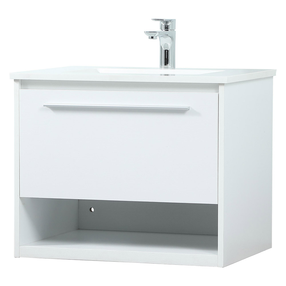 Elegant Bathroom Vanity - White (VF43524MWH)