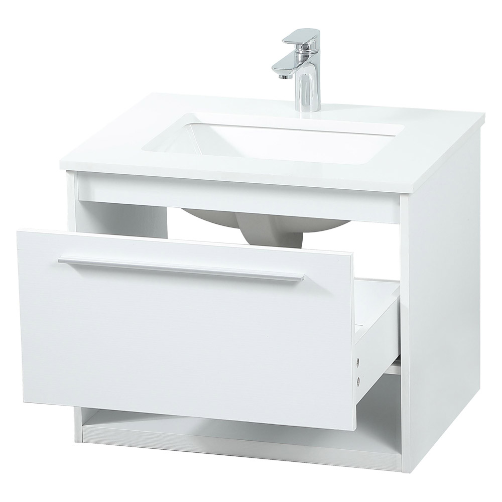 Elegant Bathroom Vanity - White (VF43524MWH)