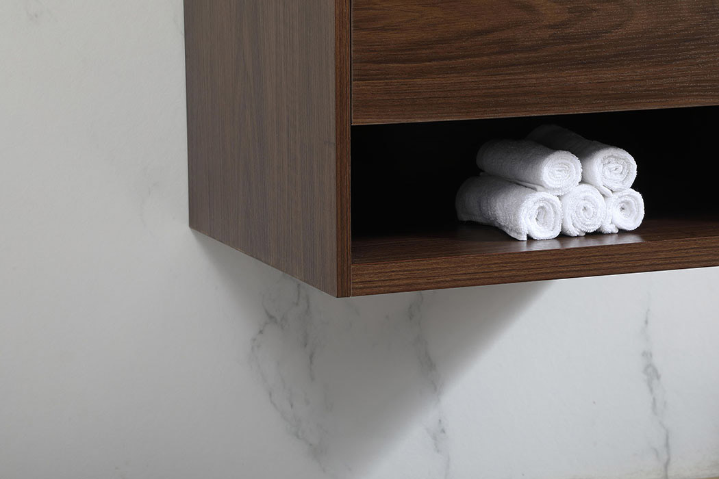 Elegant Bathroom Vanity - Walnut (VF43524MWT)