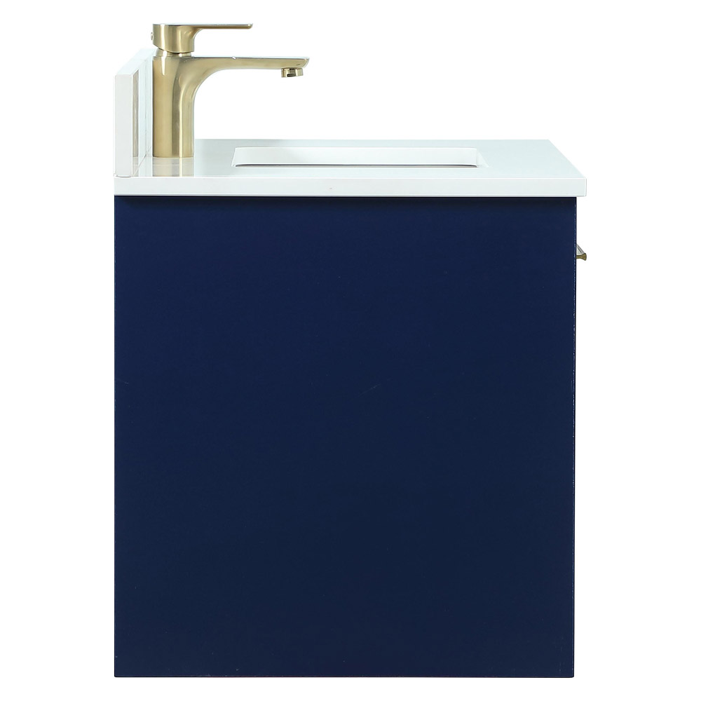 Elegant Bathroom Vanity - Blue (VF43530MBL-BS)