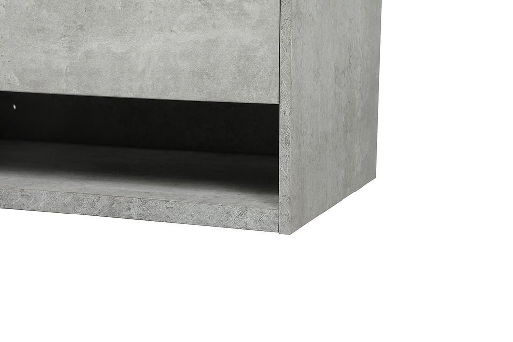 Elegant Bathroom Vanity - Concrete Gray (VF43530MCG-BS)