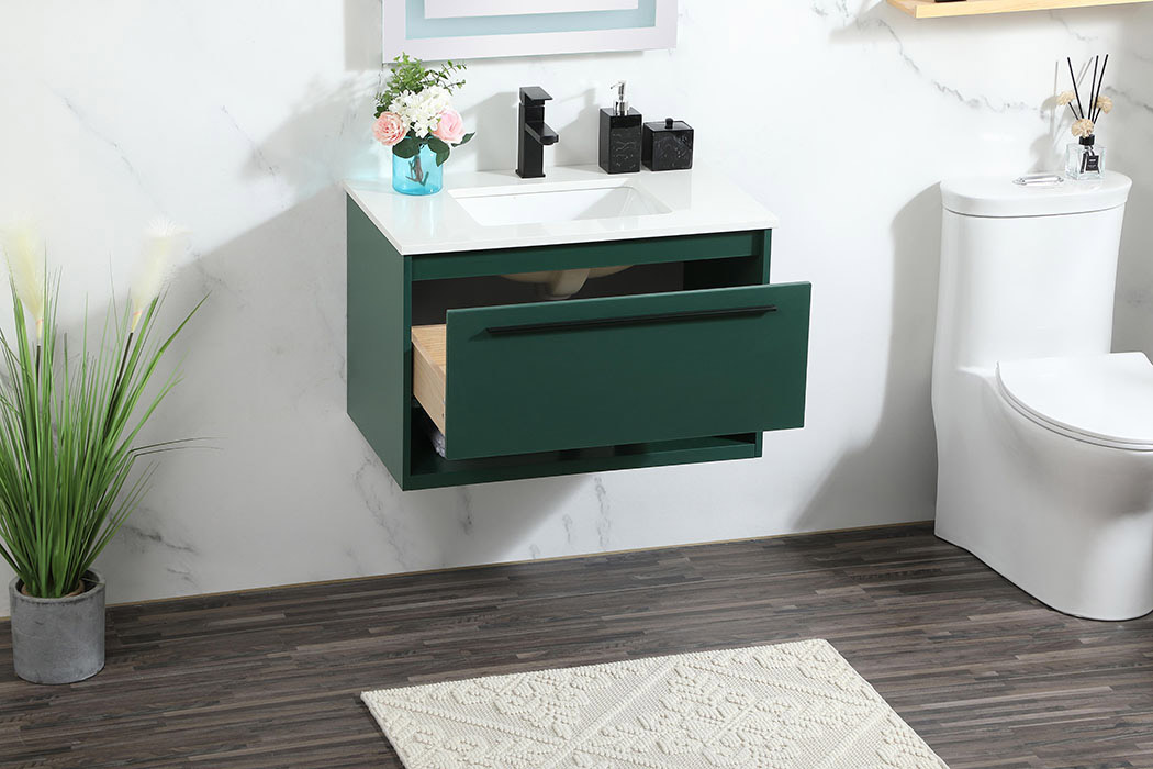 Elegant Bathroom Vanity - Green (VF43530MGN)