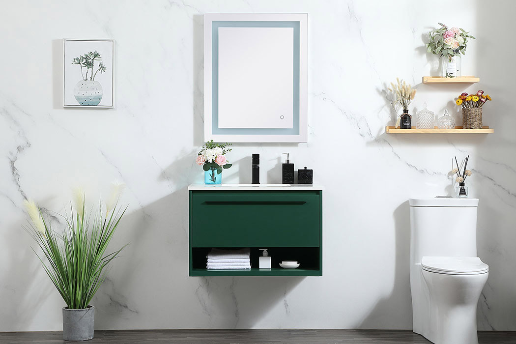 Elegant Bathroom Vanity - Green (VF43530MGN)