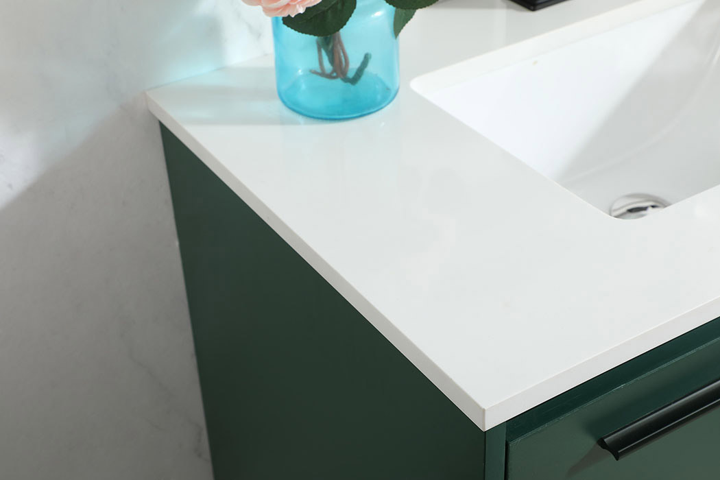 Elegant Bathroom Vanity - Green (VF43530MGN)