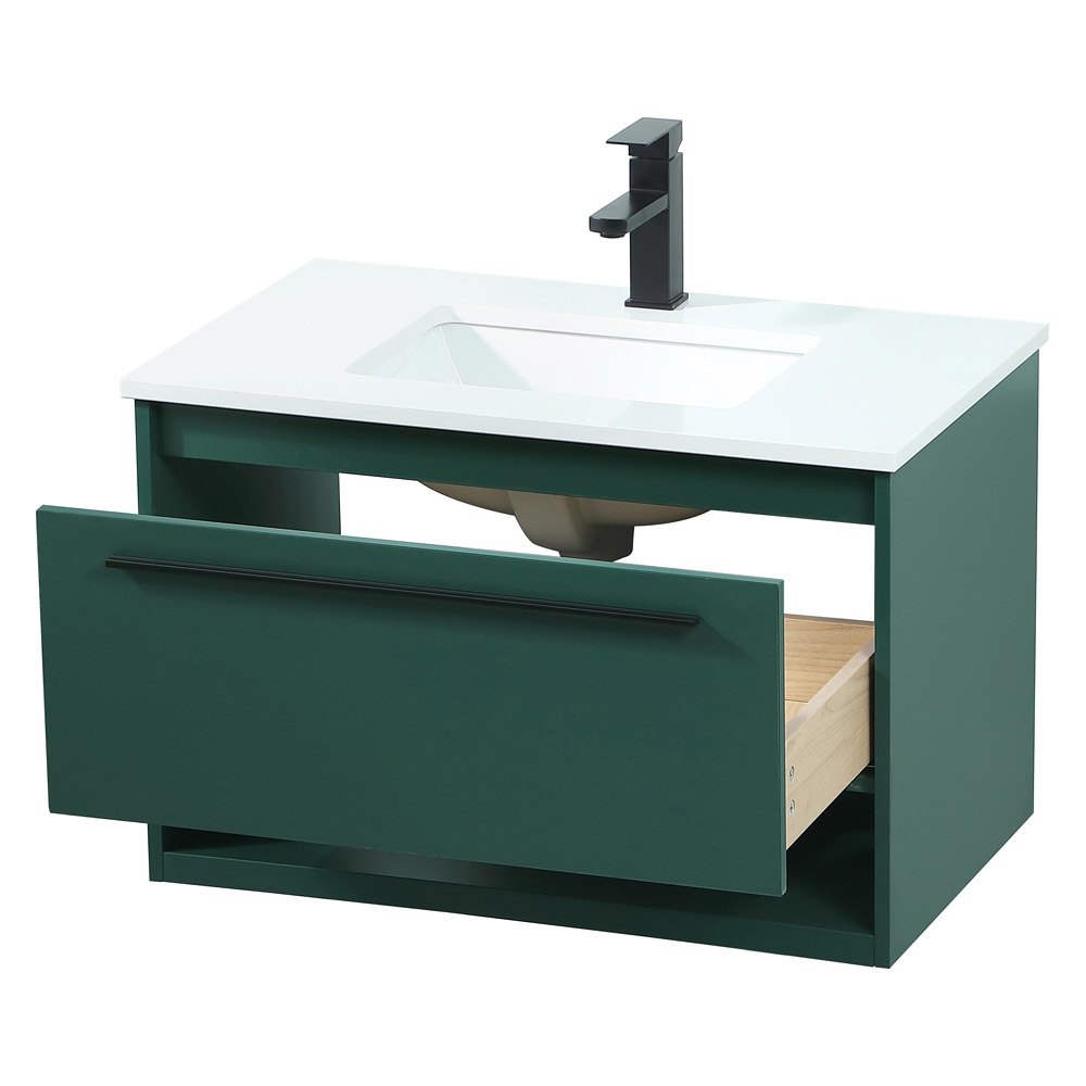 Elegant Bathroom Vanity - Green (VF43530MGN)