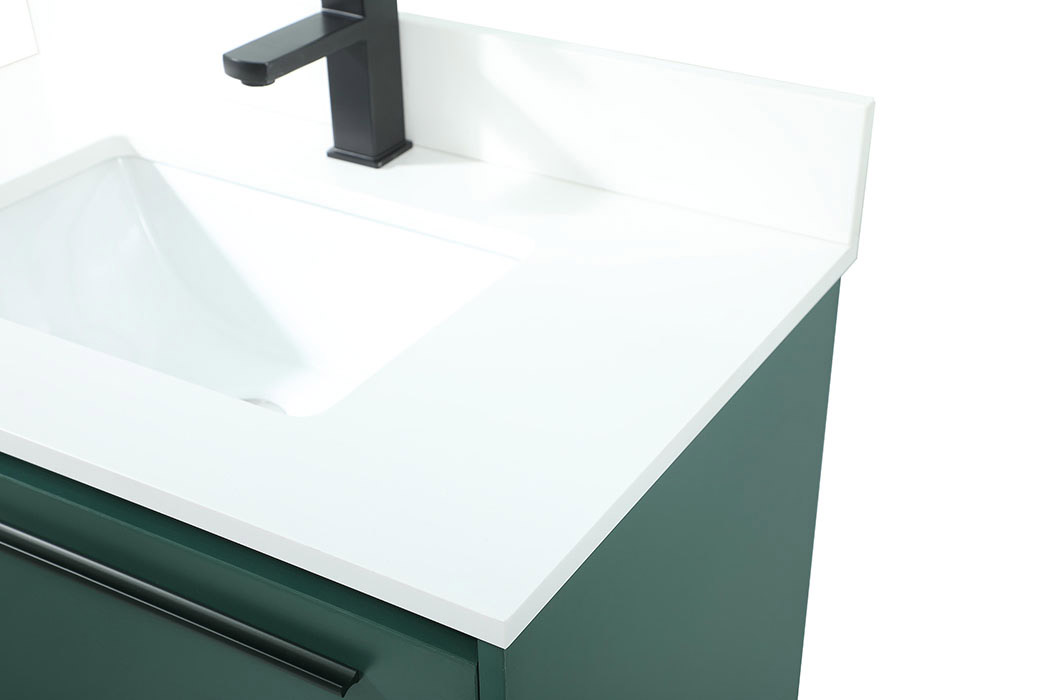 Elegant Bathroom Vanity - Green (VF43530MGN-BS)