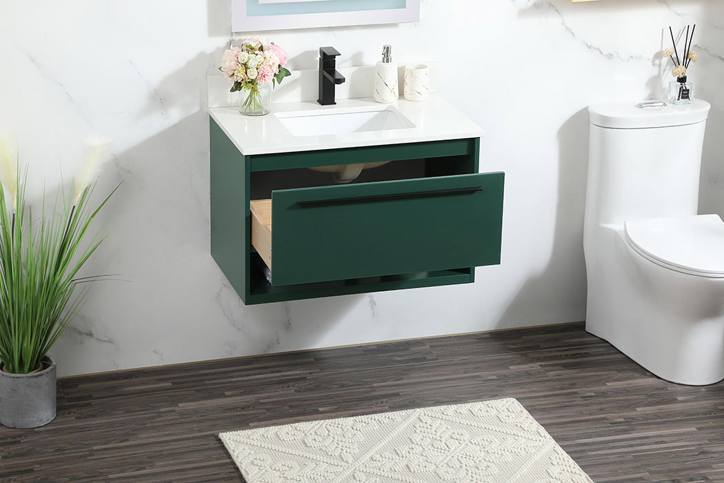 Elegant Bathroom Vanity - Green (VF43530MGN-BS)