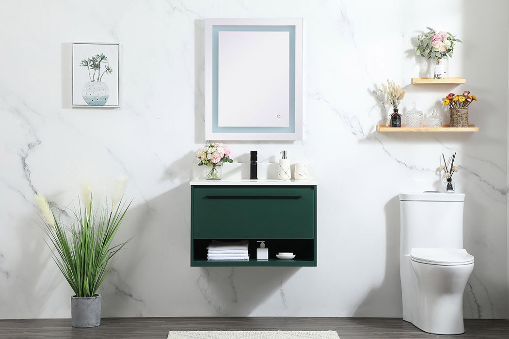 Elegant Bathroom Vanity - Green (VF43530MGN-BS)