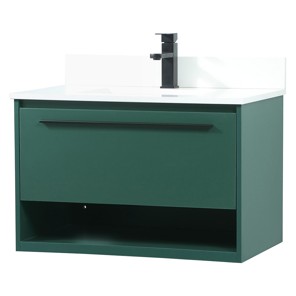 Elegant Bathroom Vanity - Green (VF43530MGN-BS)