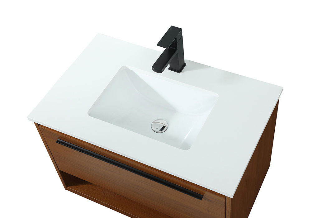 Elegant Bathroom Vanity - Teak (VF43530MTK)