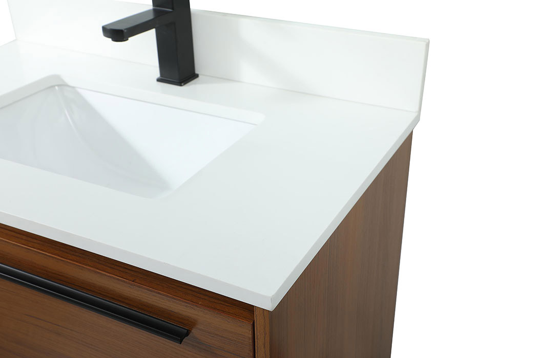 Elegant Bathroom Vanity - Teak (VF43530MTK-BS)