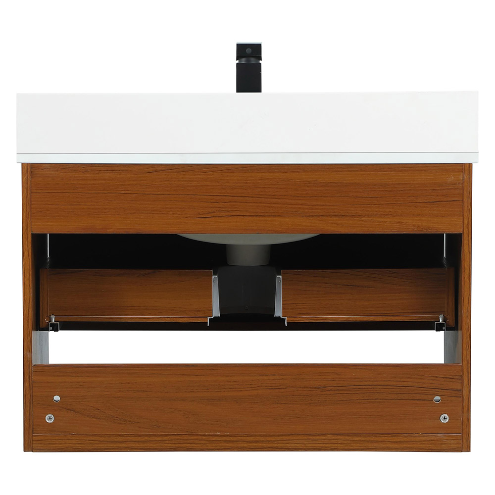 Elegant Bathroom Vanity - Teak (VF43530MTK-BS)