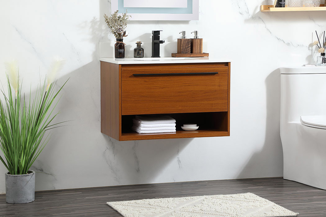 Elegant Bathroom Vanity - Teak (VF43530MTK-BS)