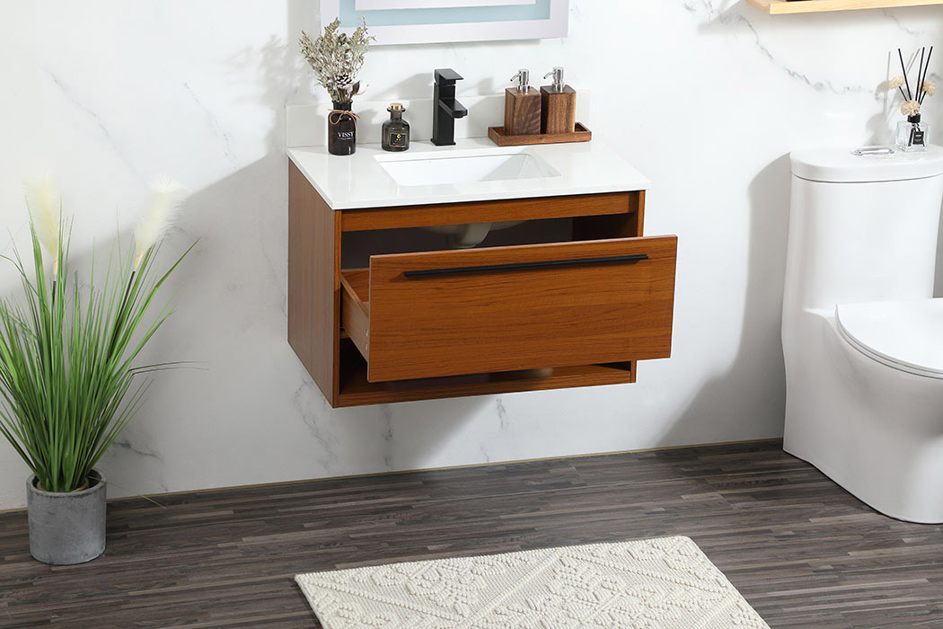 Elegant Bathroom Vanity - Teak (VF43530MTK-BS)