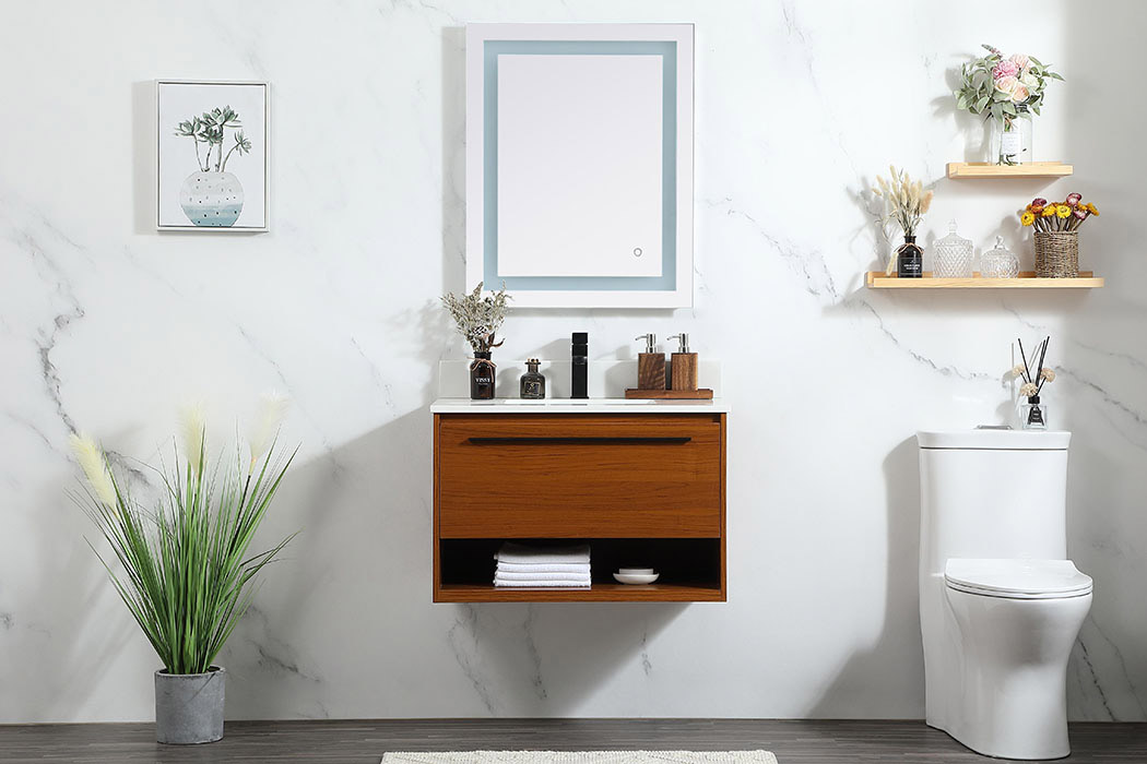 Elegant Bathroom Vanity - Teak (VF43530MTK-BS)