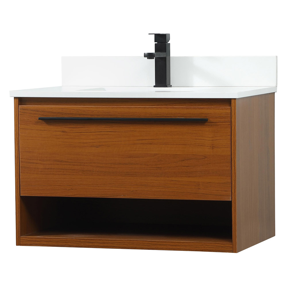 Elegant Bathroom Vanity - Teak (VF43530MTK-BS)