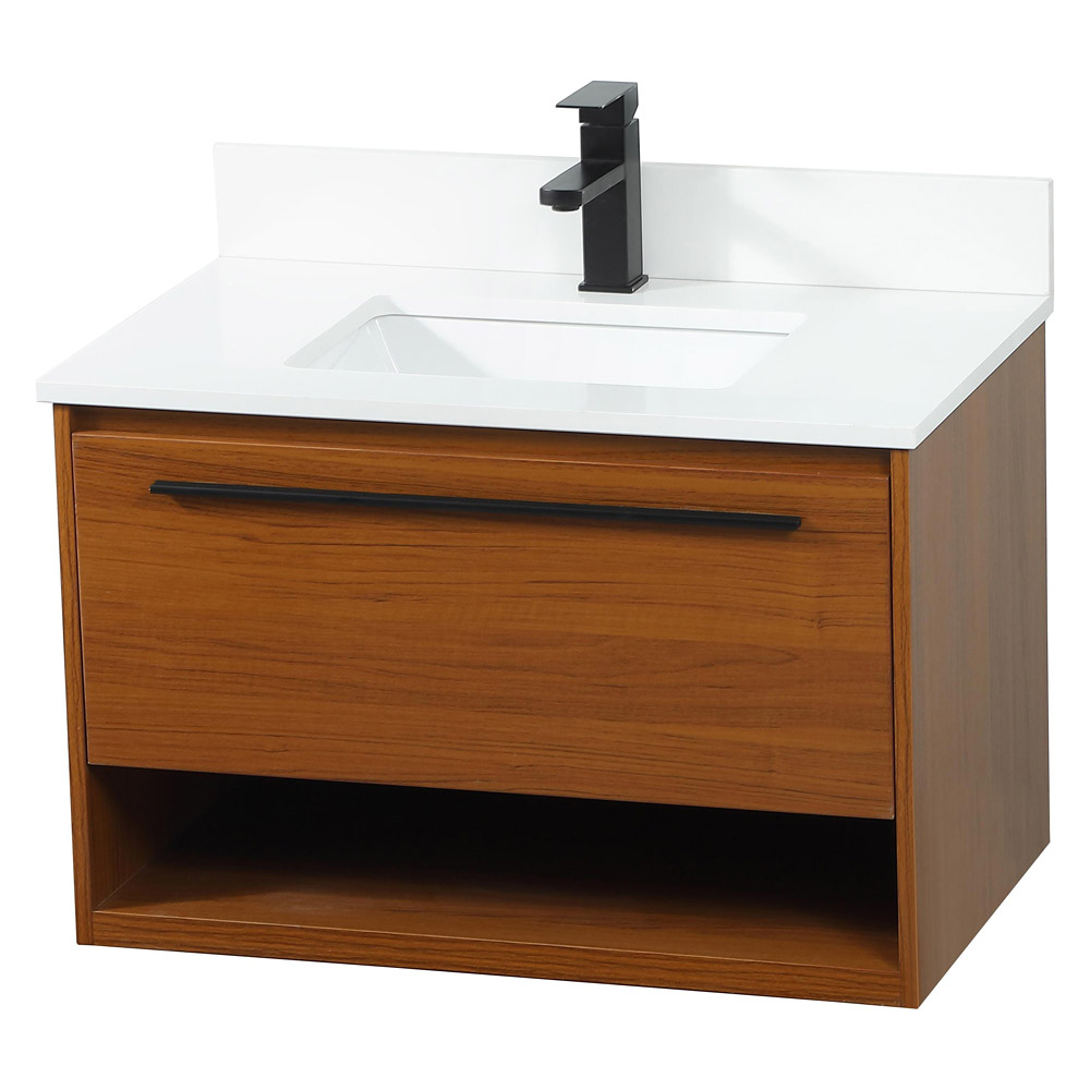 Elegant Bathroom Vanity - Teak (VF43530MTK-BS)