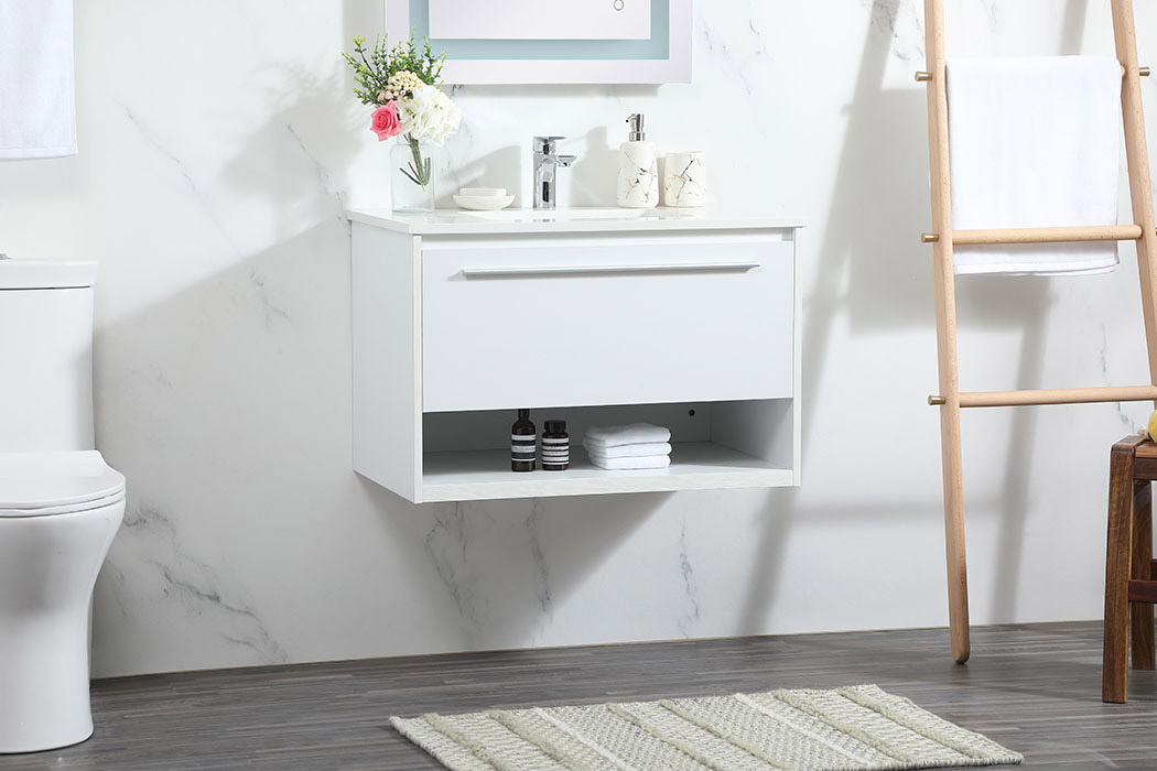 Elegant Bathroom Vanity - White (VF43530MWH)