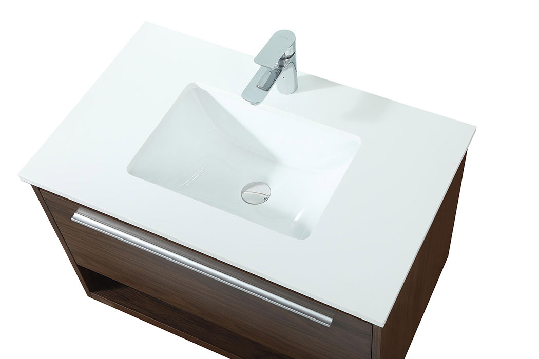 Elegant Bathroom Vanity - Walnut (VF43530MWT)