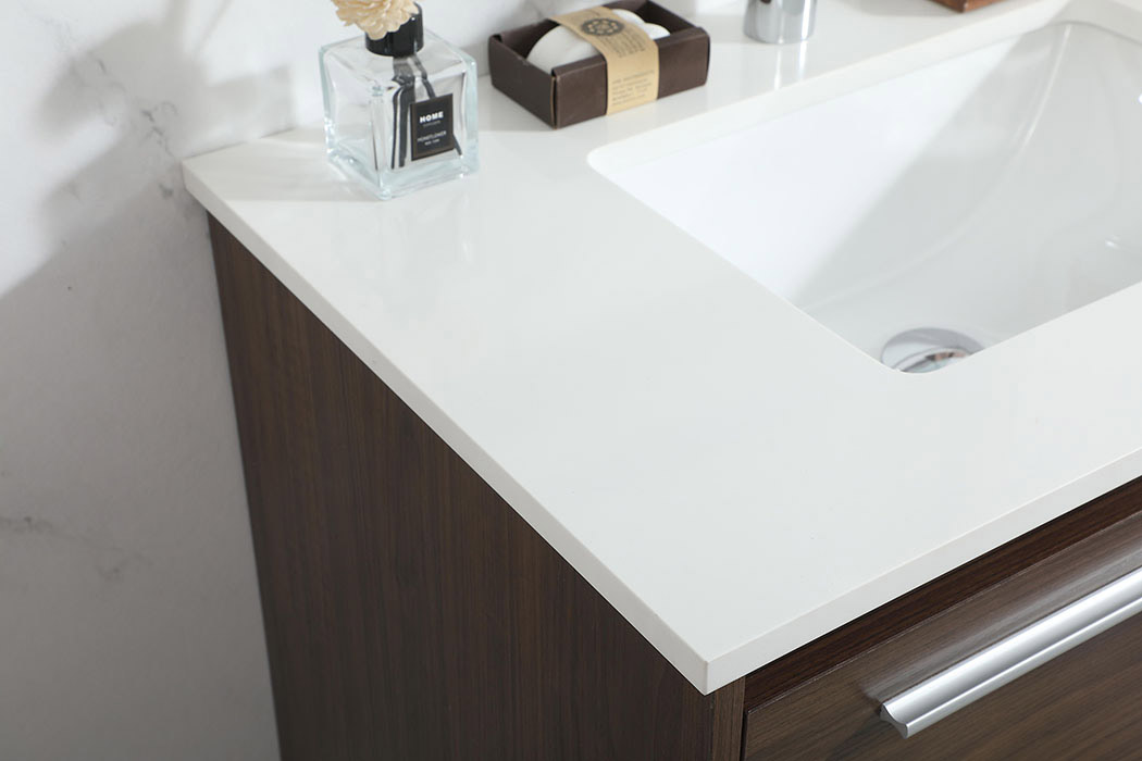 Elegant Bathroom Vanity - Walnut (VF43530MWT)