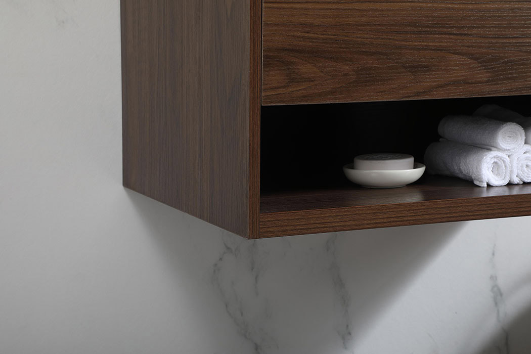 Elegant Bathroom Vanity - Walnut (VF43530MWT)