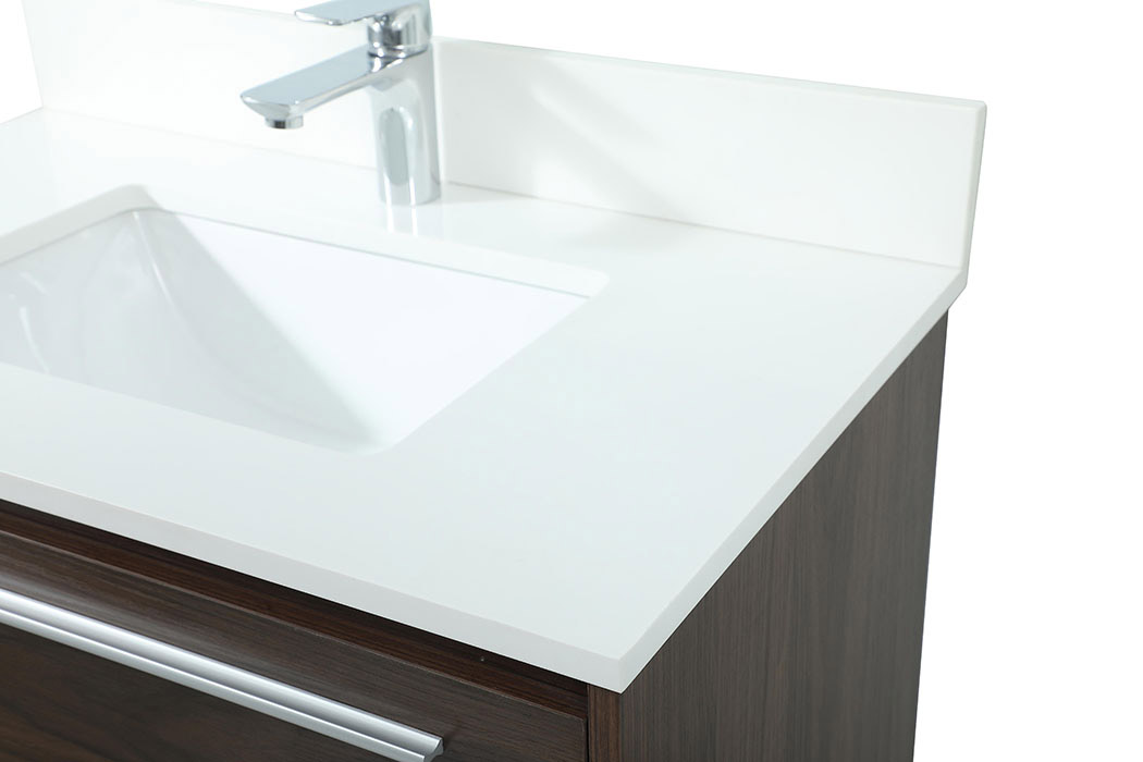 Elegant Bathroom Vanity - Walnut (VF43530MWT-BS)