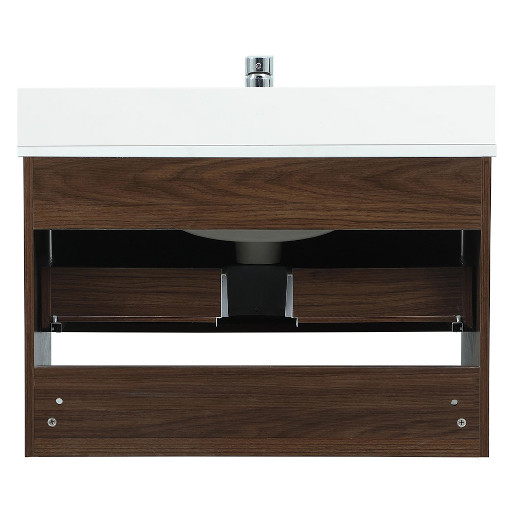 Elegant Bathroom Vanity - Walnut (VF43530MWT-BS)