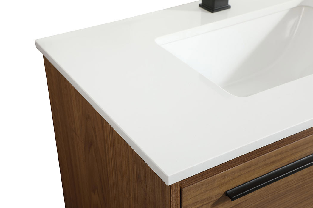 Elegant Bathroom Vanity - Walnut Brown (VF43530WB)