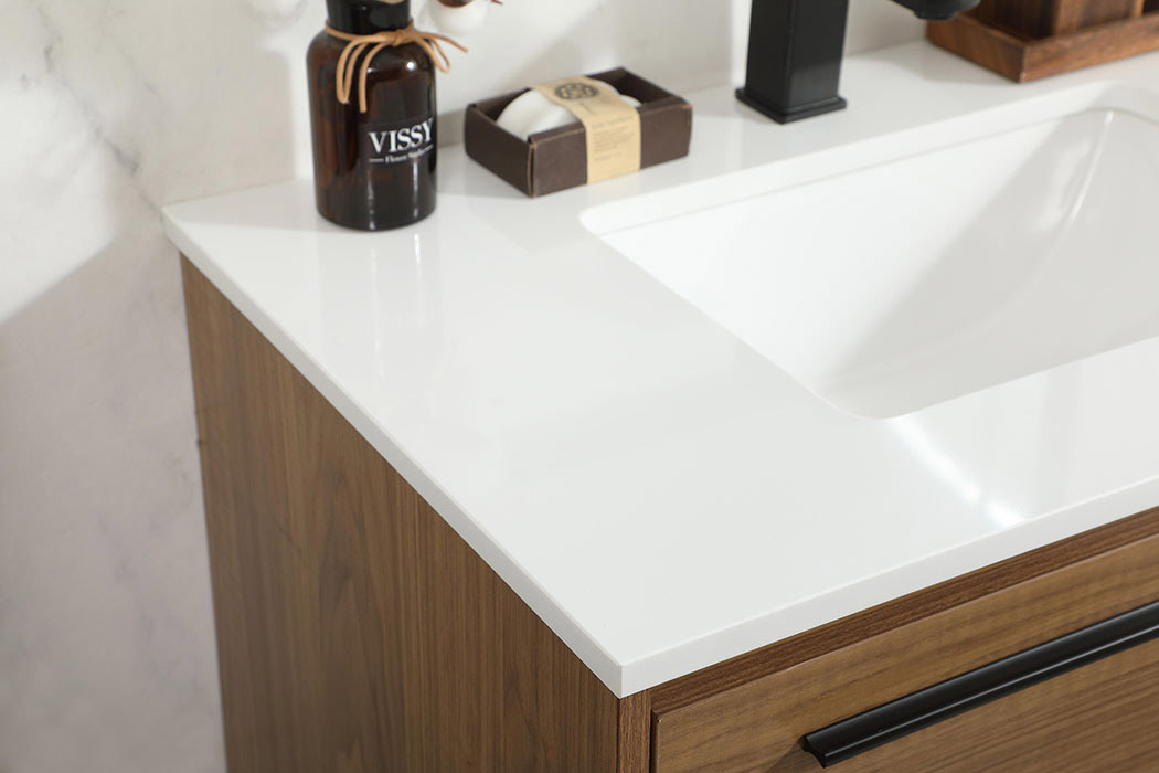 Elegant Bathroom Vanity - Walnut Brown (VF43530WB)