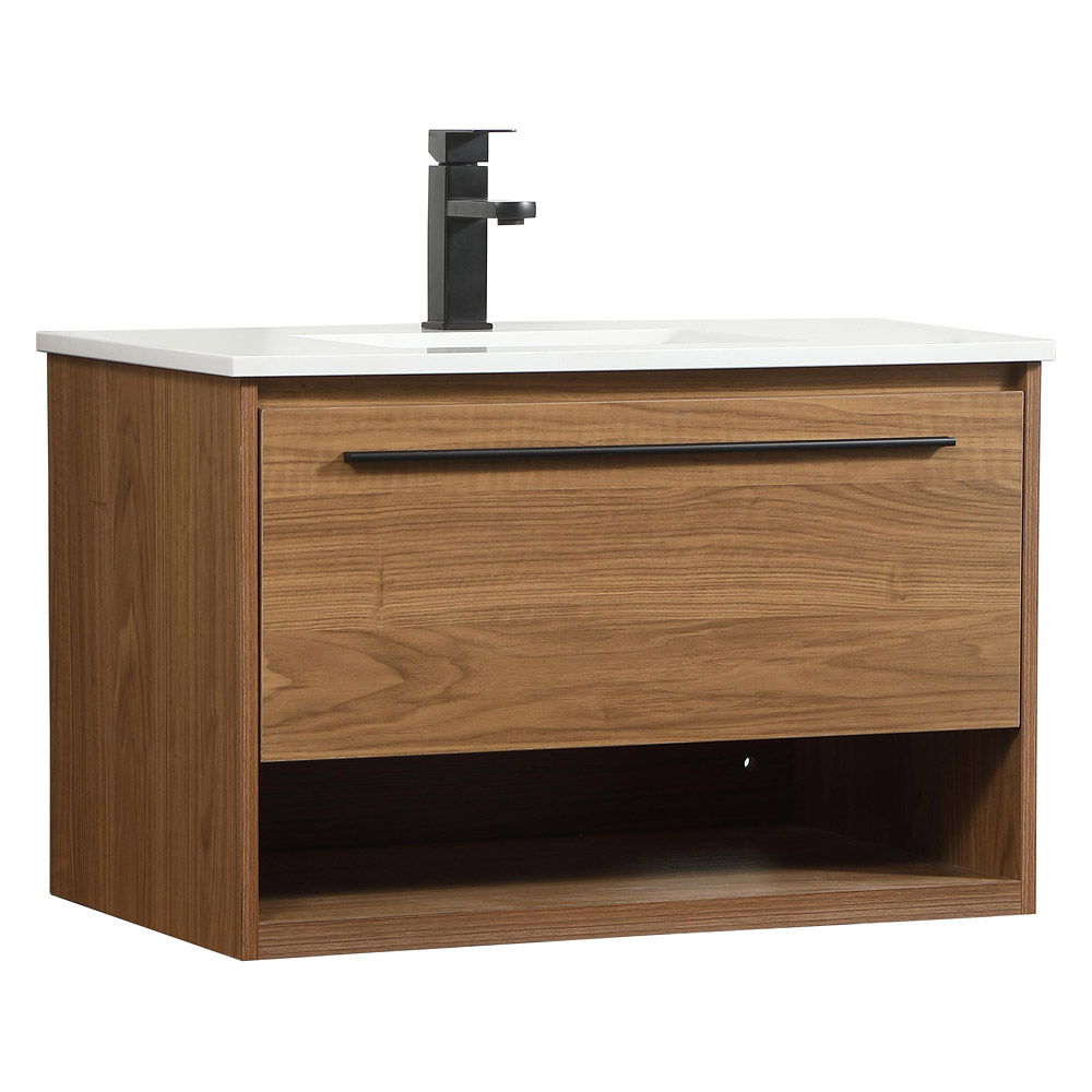 Elegant Bathroom Vanity - Walnut Brown (VF43530WB)