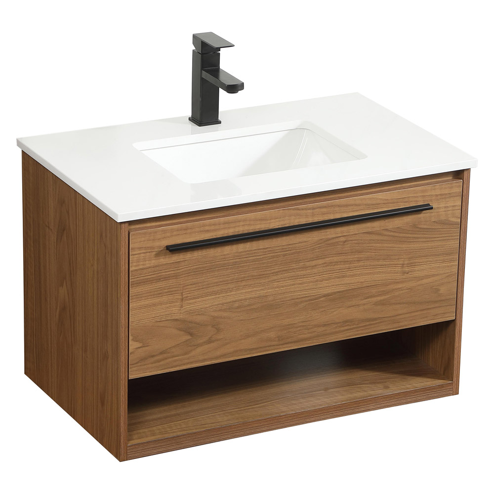 Elegant Bathroom Vanity - Walnut Brown (VF43530WB)