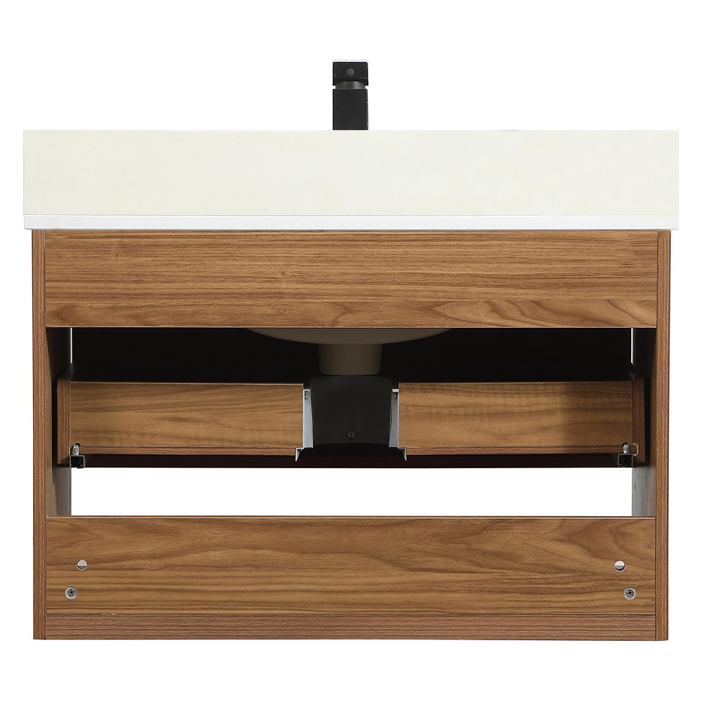 Elegant Bathroom Vanity - Walnut Brown (VF43530WB-BS)