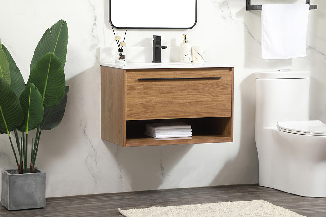 Elegant Bathroom Vanity - Walnut Brown (VF43530WB-BS)