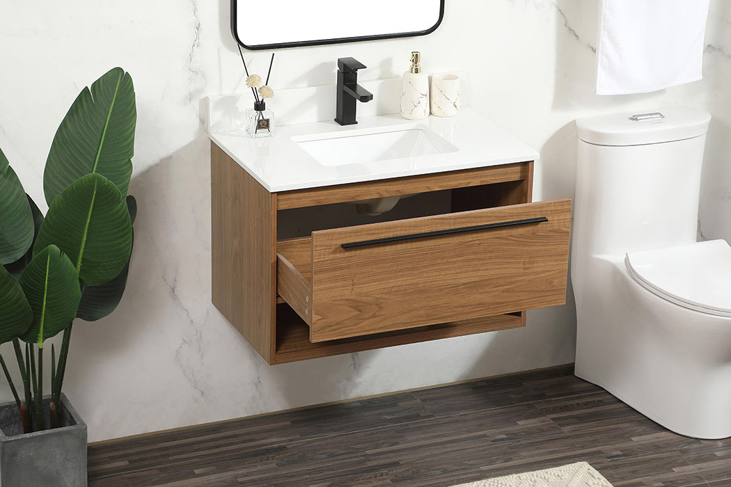 Elegant Bathroom Vanity - Walnut Brown (VF43530WB-BS)