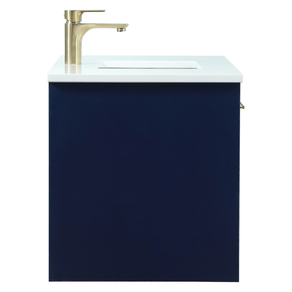 Elegant Bathroom Vanity - Blue (VF43536MBL)