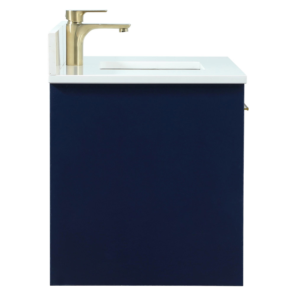 Elegant Bathroom Vanity - Blue (VF43536MBL-BS)