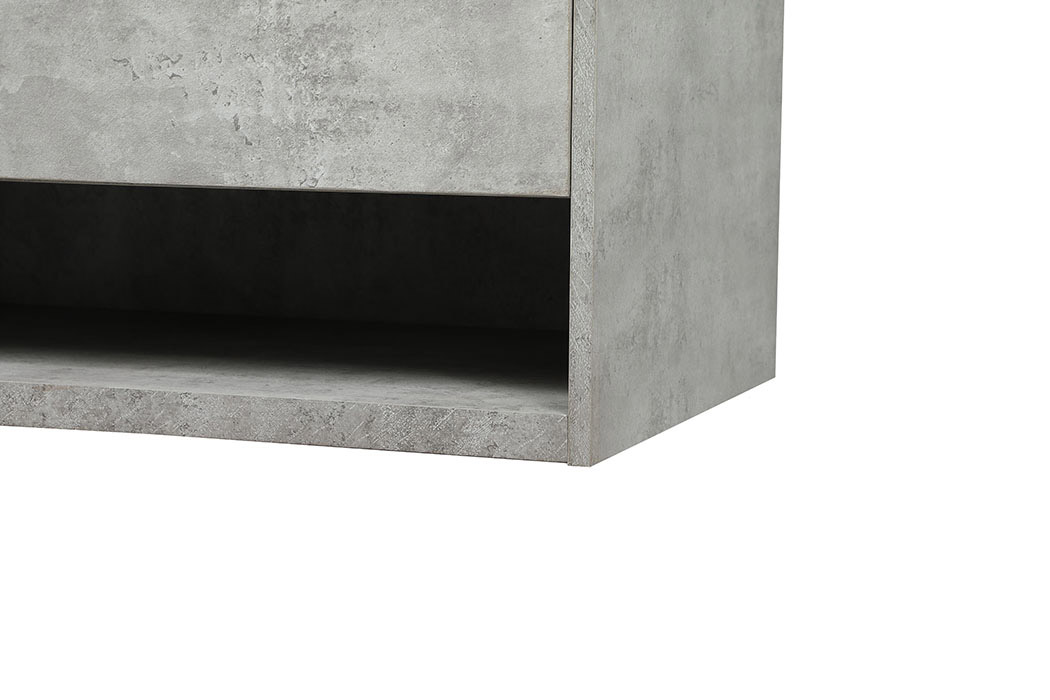 Elegant Bathroom Vanity - Concrete Gray (VF43536MCG-BS)