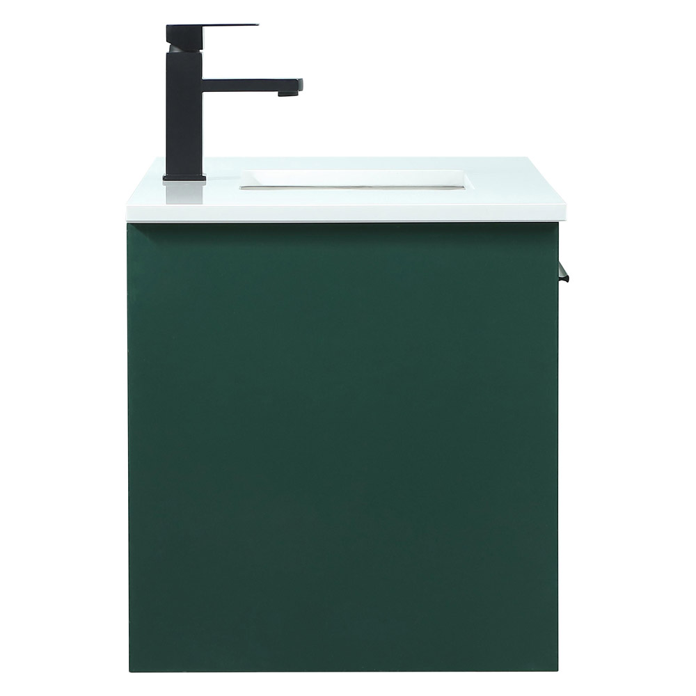 Elegant Bathroom Vanity - Green (VF43536MGN)