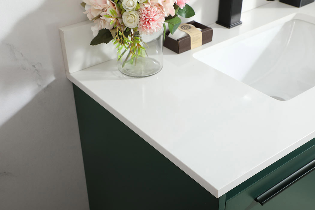 Elegant Bathroom Vanity - Green (VF43536MGN-BS)