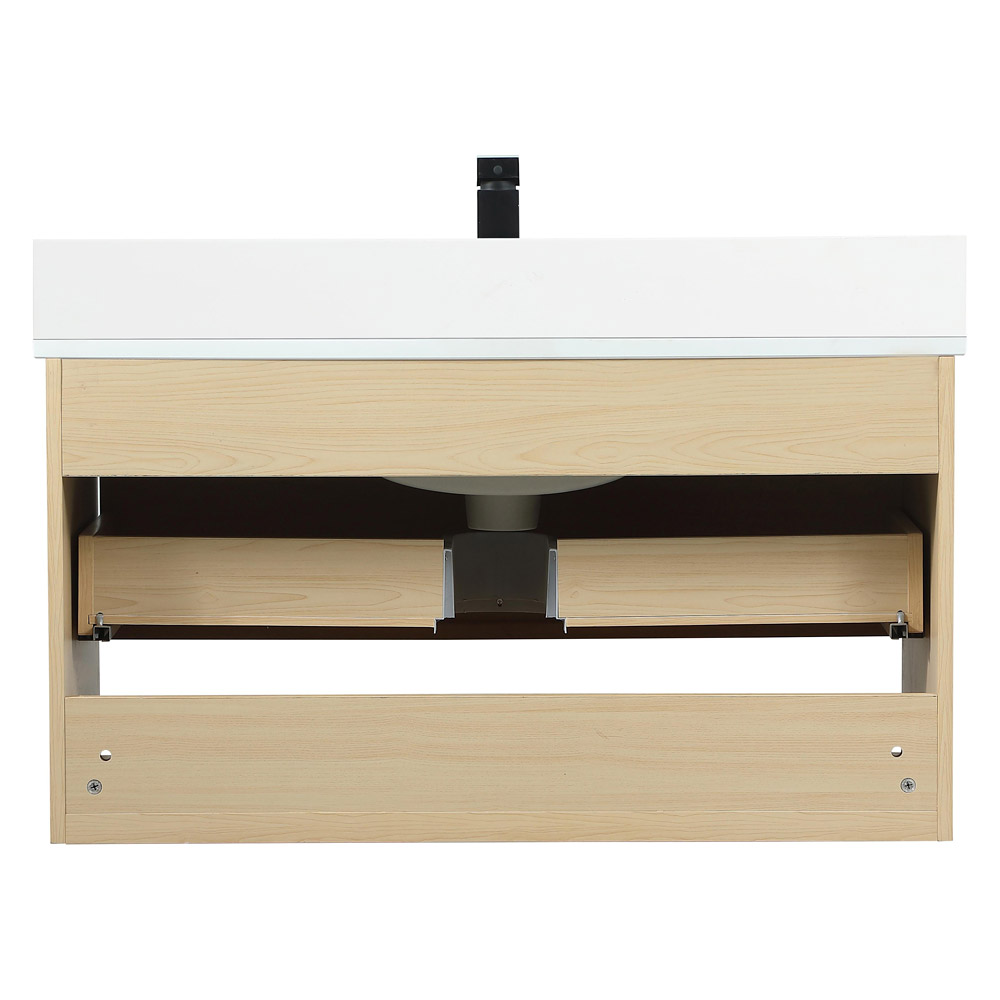 Elegant Bathroom Vanity - Maple (VF43536MMP-BS)