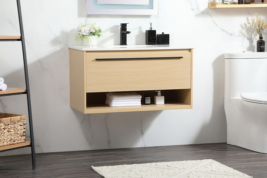 Elegant Bathroom Vanity - Maple (VF43536MMP-BS)