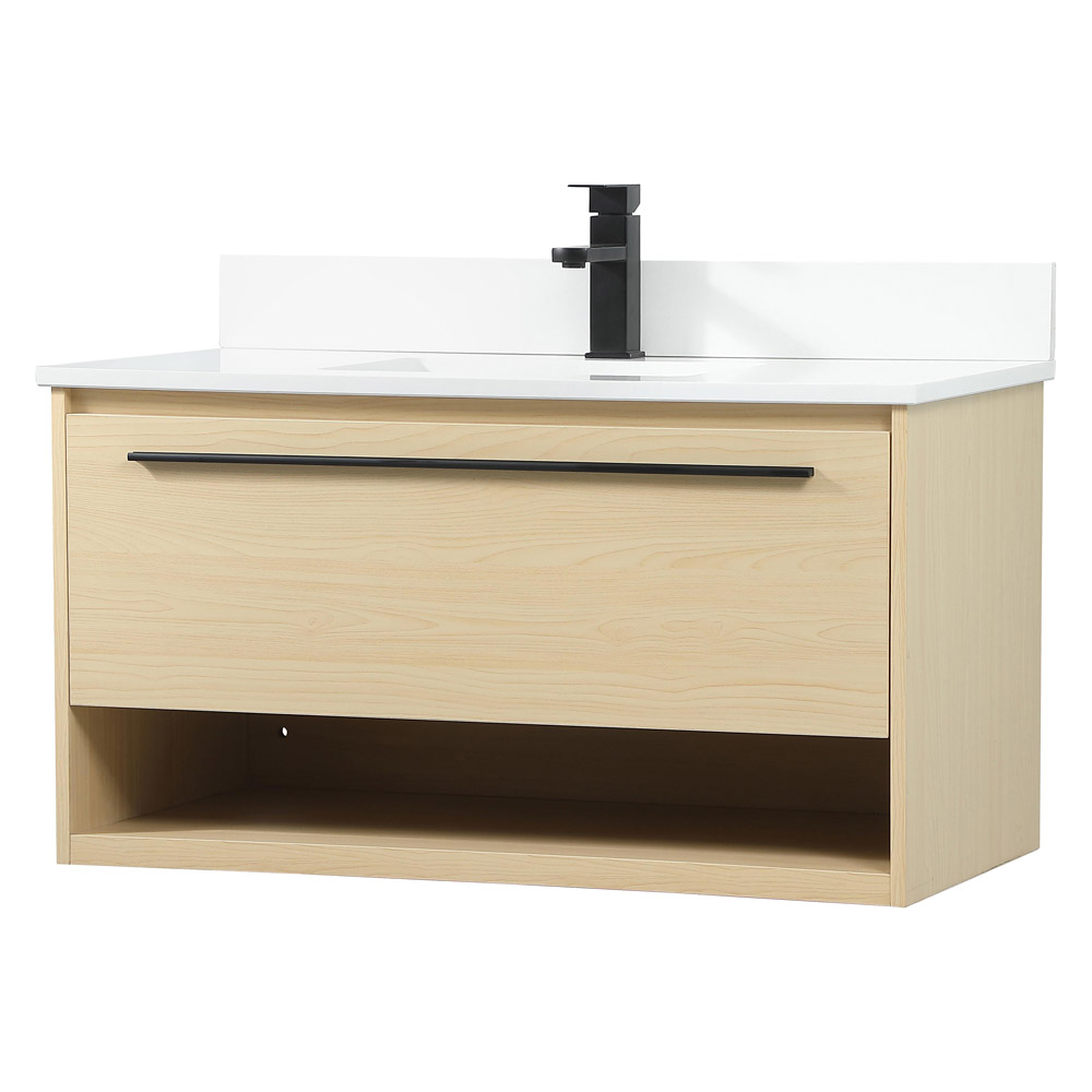 Elegant Bathroom Vanity - Maple (VF43536MMP-BS)