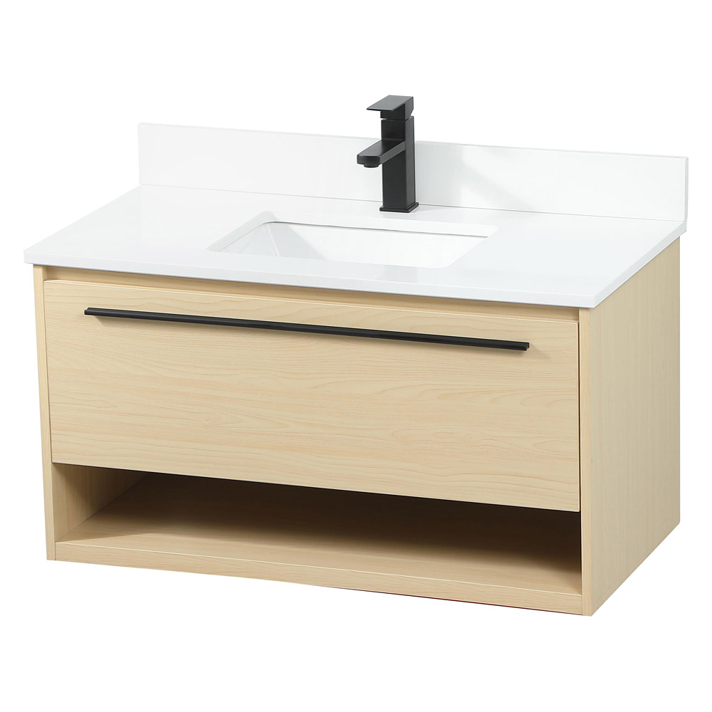 Elegant Bathroom Vanity - Maple (VF43536MMP-BS)