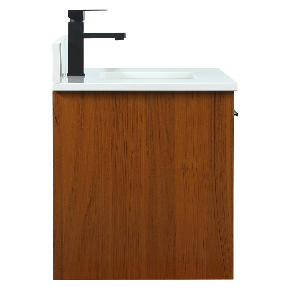 Elegant Bathroom Vanity - Teak (VF43536MTK-BS)