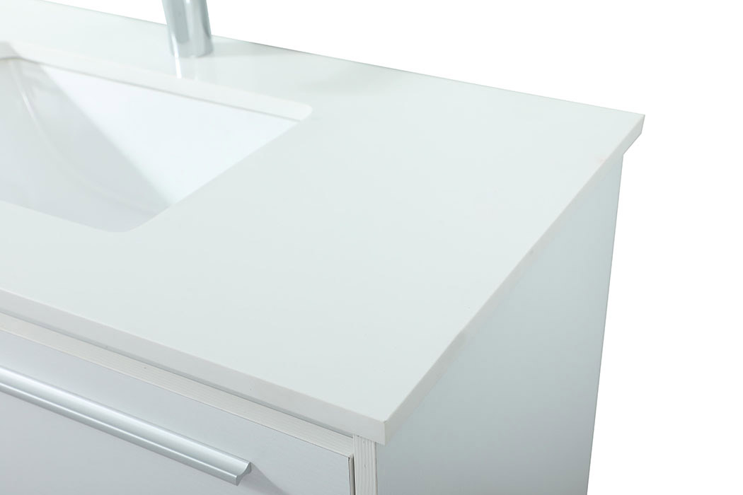 Elegant Bathroom Vanity - White (VF43536MWH)