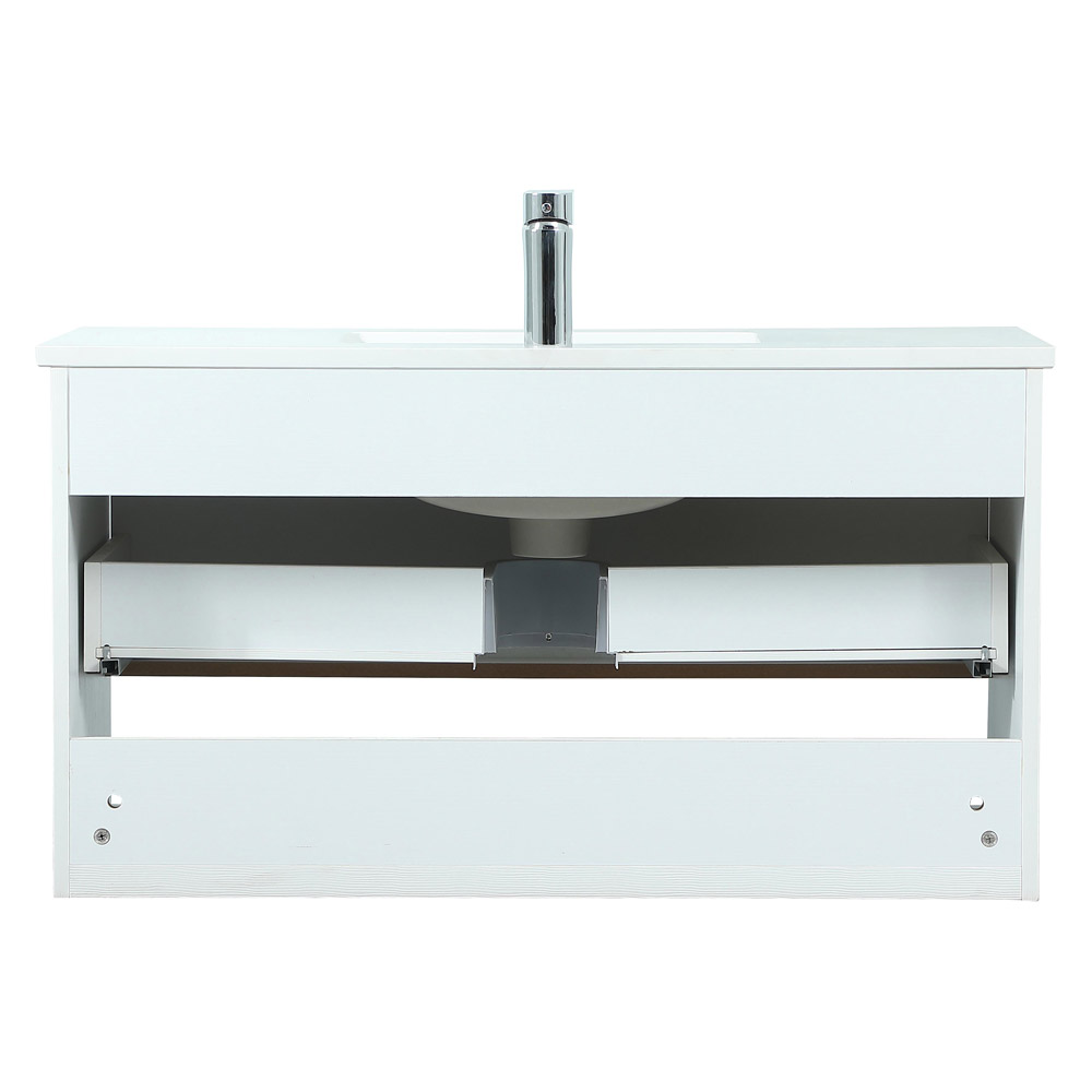 Elegant Bathroom Vanity - White (VF43536MWH)