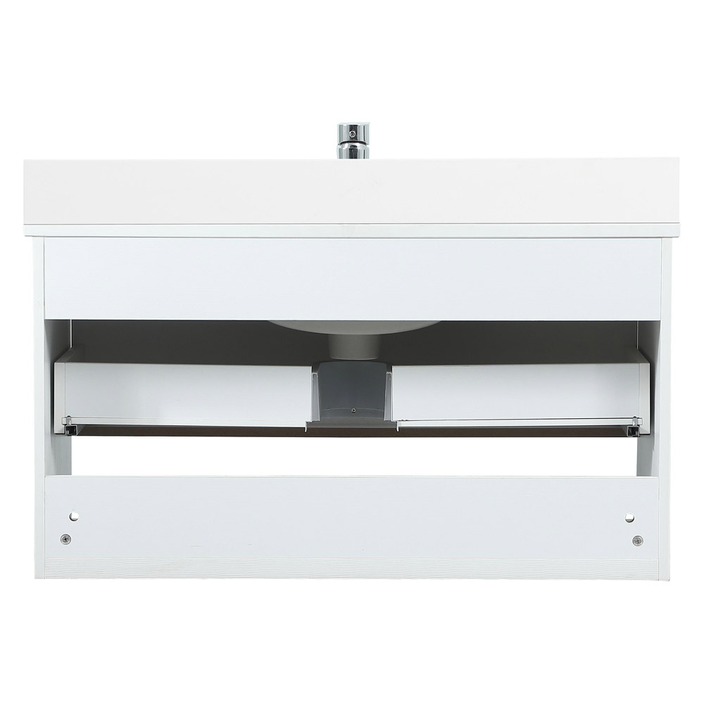 Elegant Bathroom Vanity - White (VF43536MWH-BS)