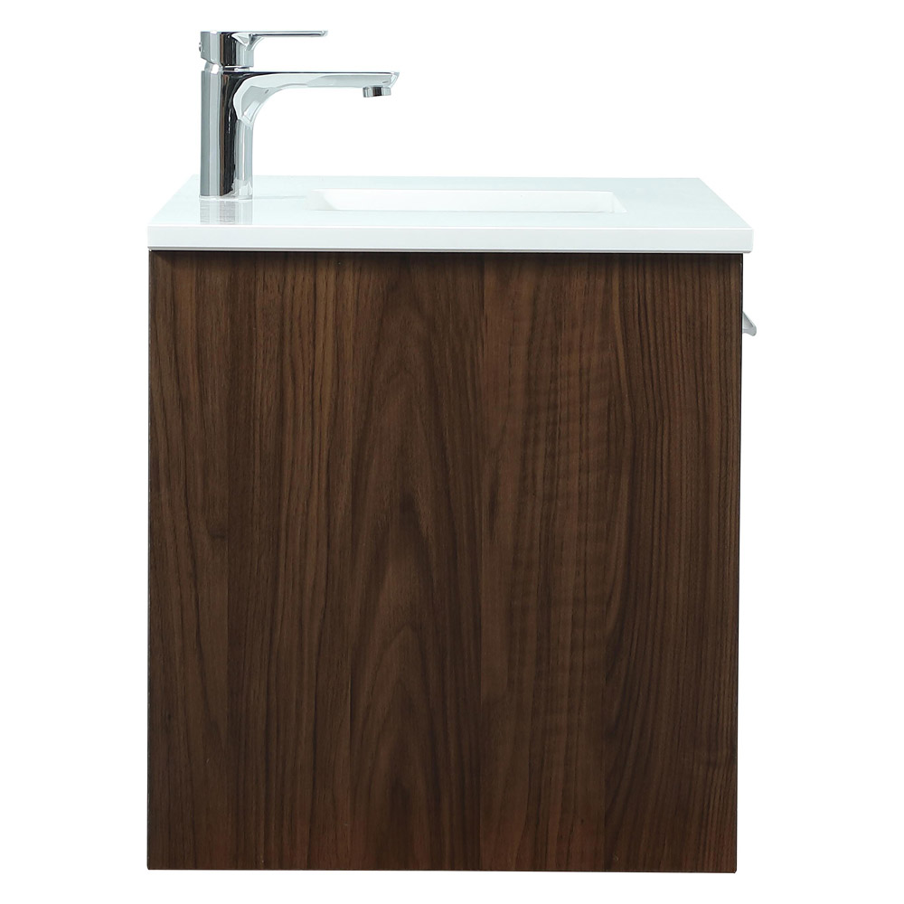 Elegant Bathroom Vanity - Walnut (VF43536MWT)