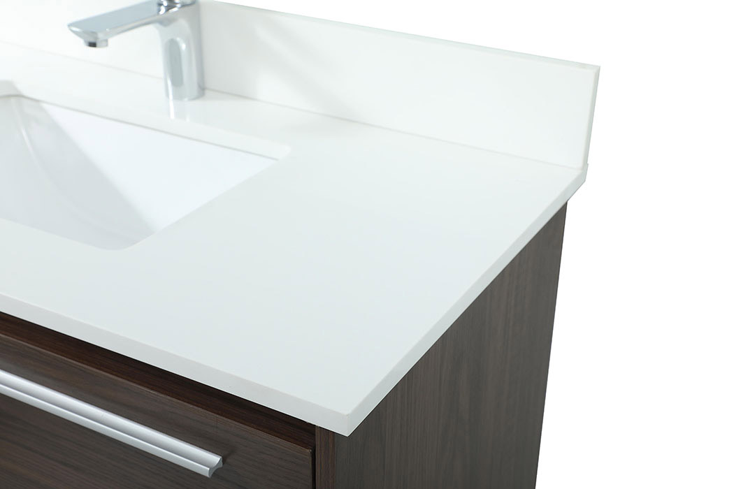 Elegant Bathroom Vanity - Walnut (VF43536MWT-BS)