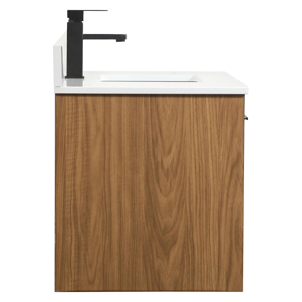 Elegant Bathroom Vanity - Walnut Brown (VF43536WB-BS)